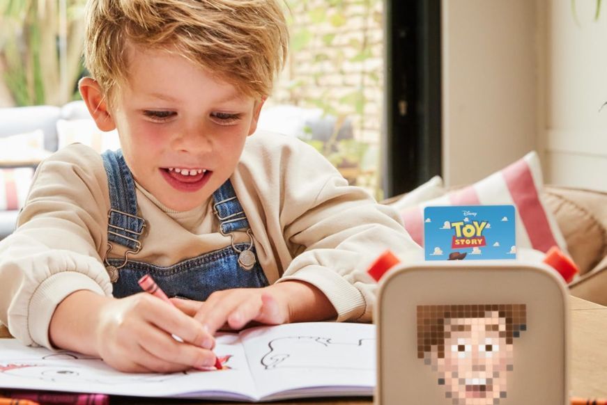 Card inserted into the Yoto Classic Player